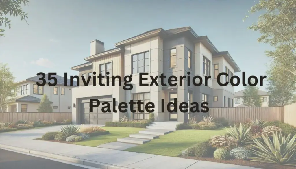 Exterior Color Palette Ideas