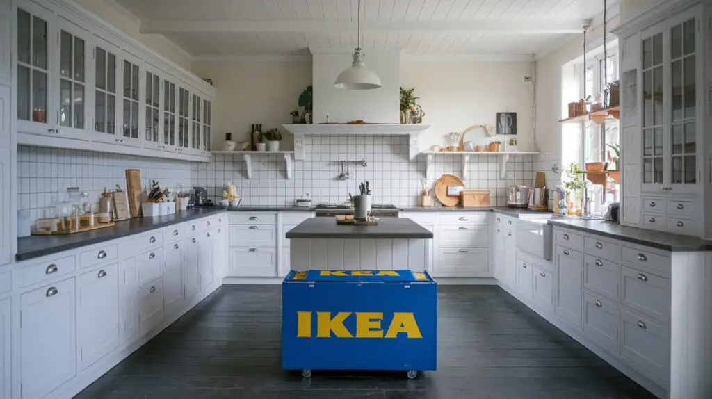 IKEA Kitchen With and Without Hack